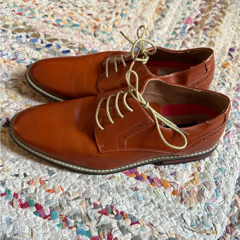 Elegant Brown Men's Oxfords‎